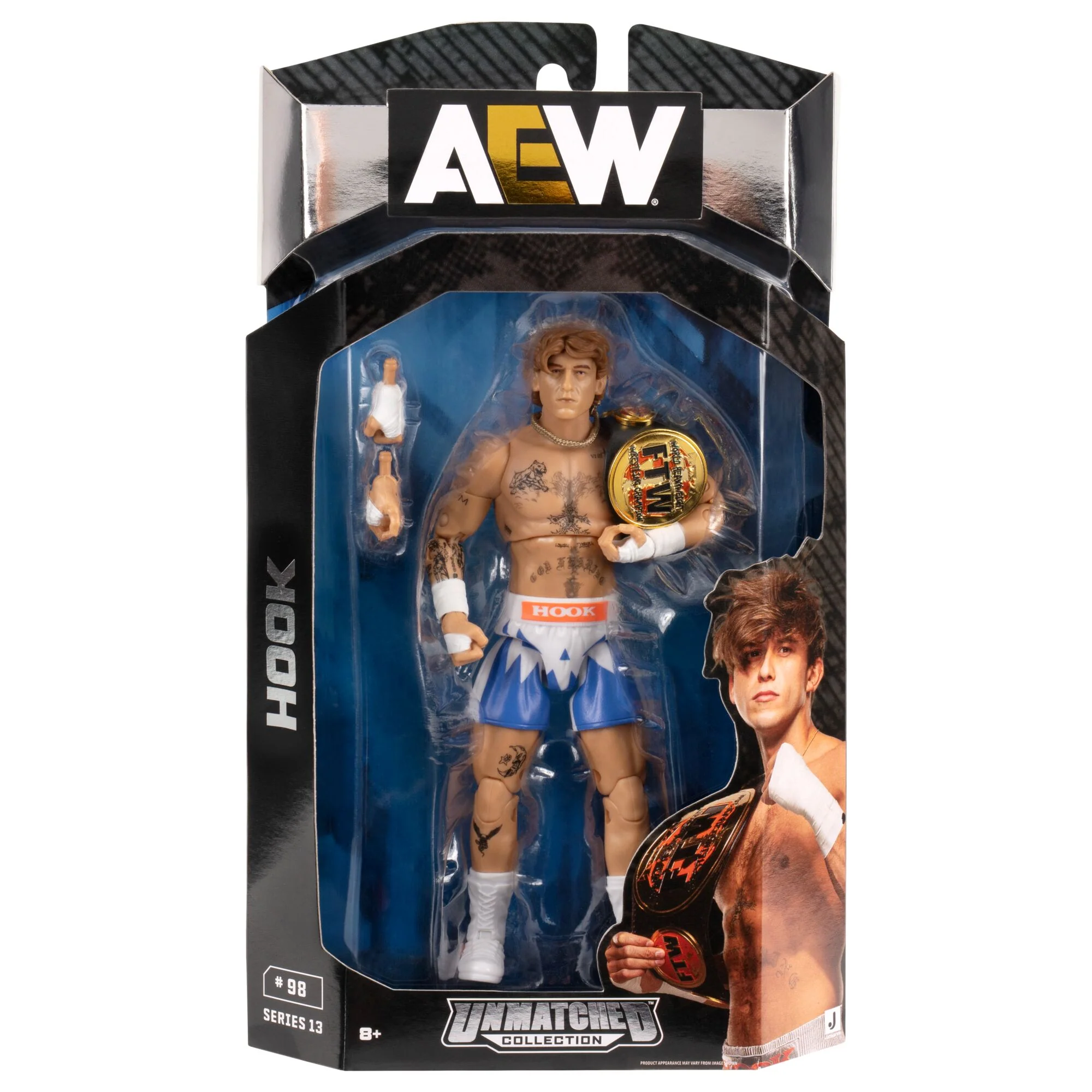 AEW Unmatched 6-Inch Hook Figure - Image 3
